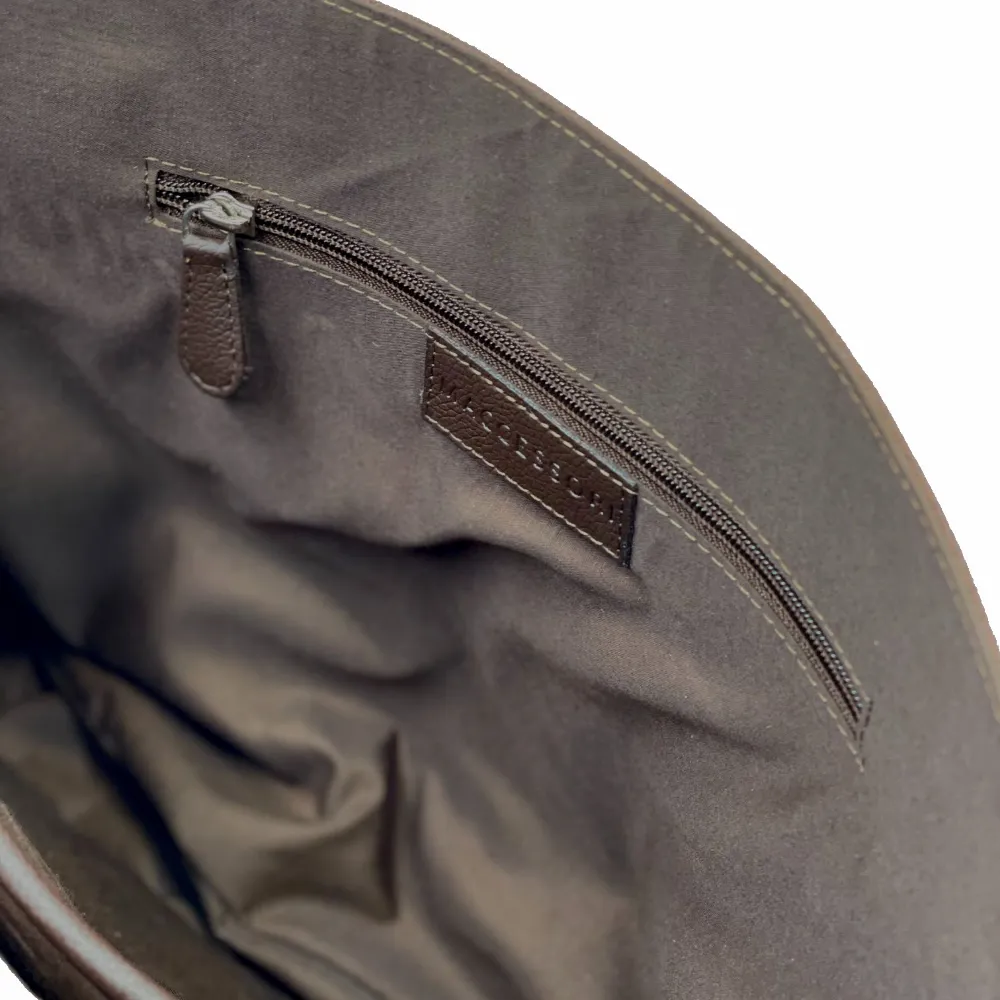 Zip pocket inside Large Messenger Bag