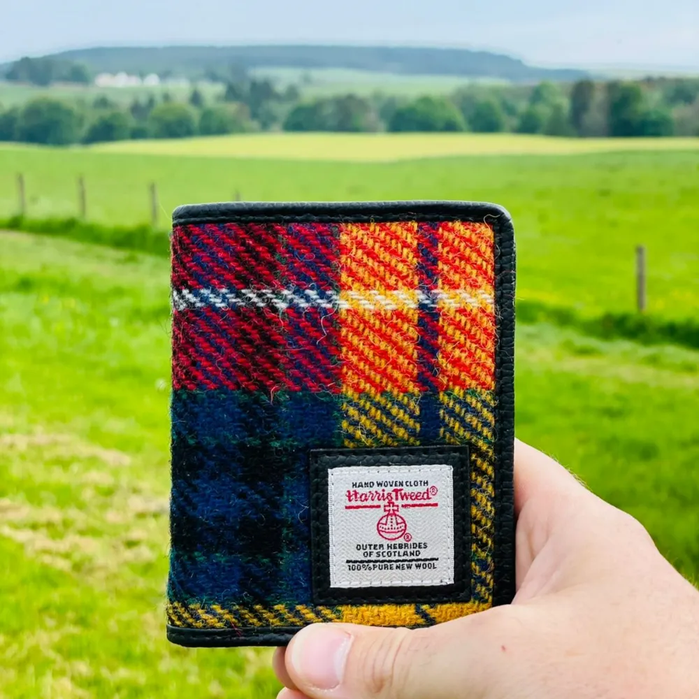 Harris Tweed Slim Bifold Wallet