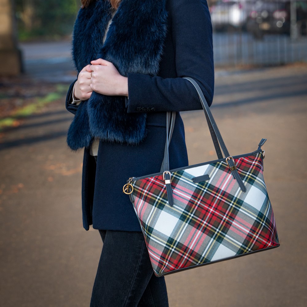 Tartan Tote Bag Dress Stewart