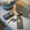 Glasses Sleeve Double Glasses Sleeve Crossbody Bag Heart Keyinr Harris Tweed