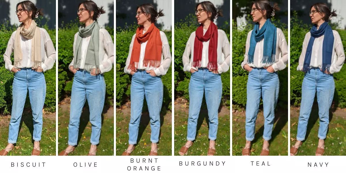 Wool scarves