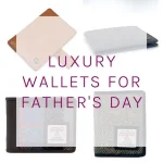 Luxury Wallets for Father's Day including Harris Tweed and Leather wallets for men
