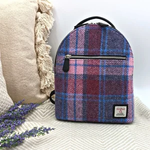 Harris Tweed Pastel Pink Backpack