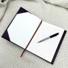 Harris Tweed Notebook Pastel Pink Inside 1